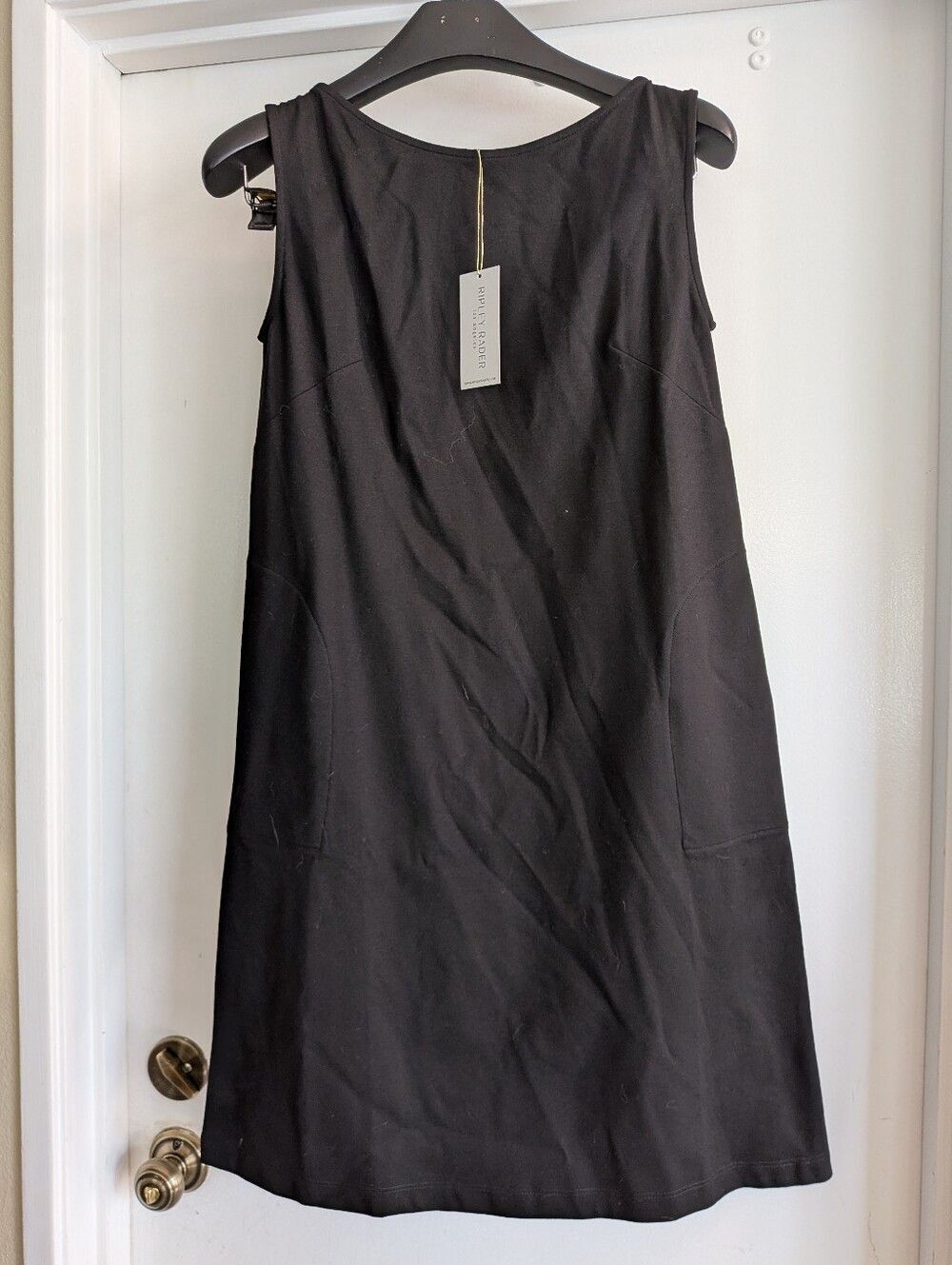 Ripley Rader Black A Line Dress With Pockets. Proprietary Size 2. Fits Like An 8